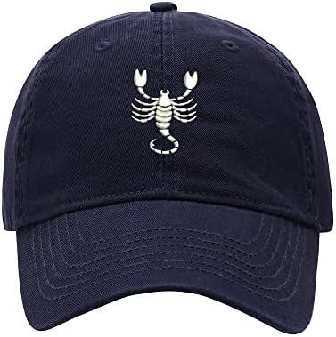 L8502-lxyb bejzbol kapica muškarci škorpion škorpidni izvezeni oprani pamučni tati šešir unisex bejzbolske kape