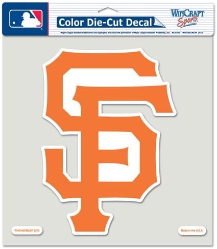 San Francisco Giants Die -Cut Decil - 8in x8in boja