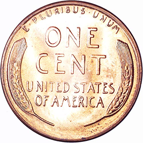 1955. S Lincoln Wheat Cent 1c Sjajno necirkulirano