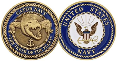 Sjedinjene Države mornarice USN Gator mornarice Zubi kovanice flote