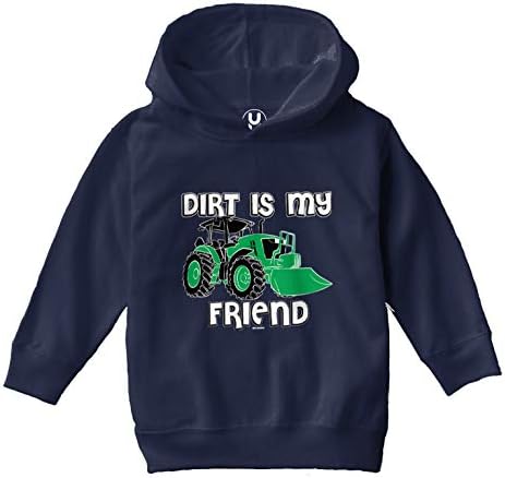 Haase neograničena prljavština je moj prijatelj - traktor prljav mali mali malog/mladost hoodie