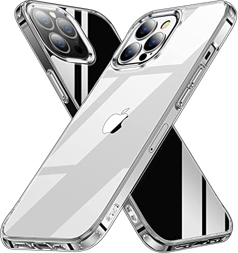 AEDILYS šok-otporni za iPhone 13 Pro futrolu, [ne žutilo] [15ft zaštita od kapljice vojne klase] [otporan na ogrebotine], Slim ne-klizajući