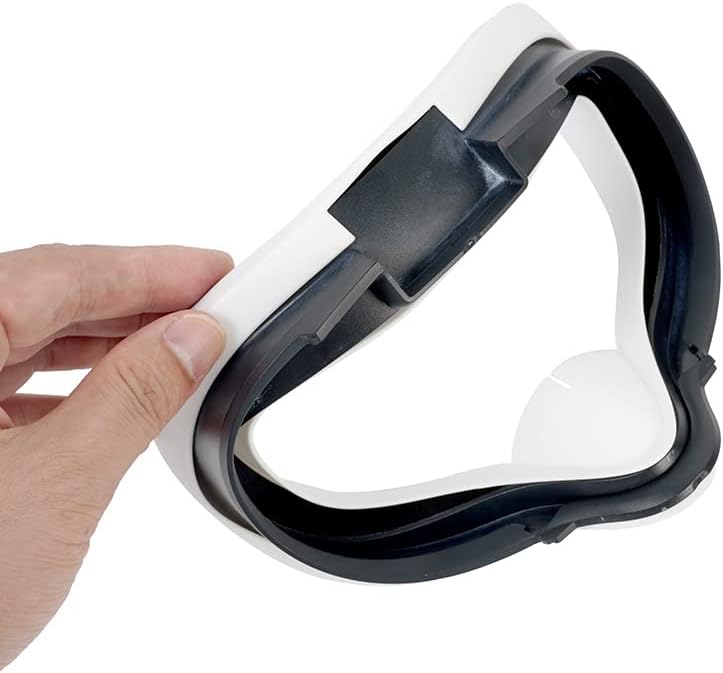 Duckart očni poklopac za Oculus Quest2, prozračni anti-sweat meki silikonski jastuk za oči za Oculus Quest 2 VR slušalice White
