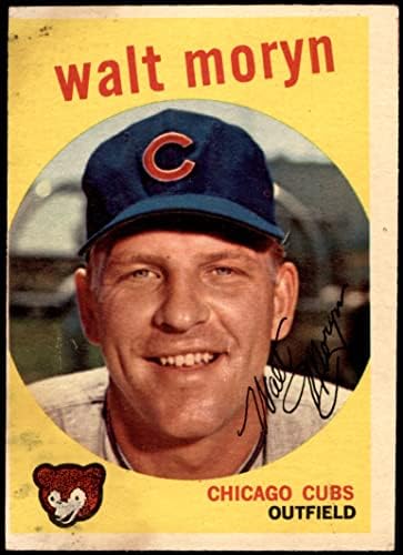 1959. Topps 488 Walt Moryn Chicago Cubs Dean's Cards 2 - Dobri Cubs