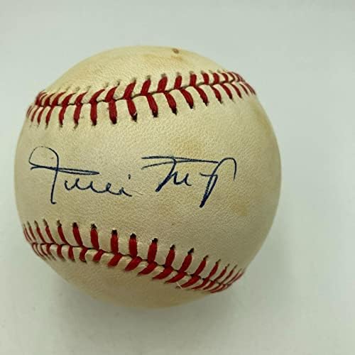 Willie Mays potpisao je službeni bejzbol COA COA Nacionalne lige - Autografirani bejzbol