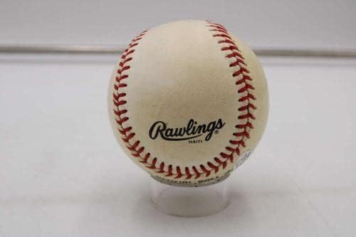 Leo Durocher potpisao je Rawlings onl bejzbol autogram Dodgers JSA D7266 - Autografirani bejzbol