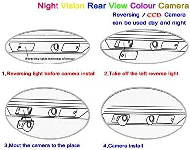 Obrtanje sigurnosne kopije kamere/parking kamera/HD CCD RCA NTST PAL/LAMPLJIVO OEM OEM za Chevy Chevrolet Sail 2010 ~ 2014