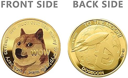 Replika komemorativna kovanica Zlatna prigodna dijelova Slatka kolekcija uzorka pasa SUVENTIR Poklon Kreativni dijelovi BTC