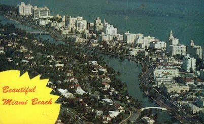 Razglednica Miami Beach, Florida