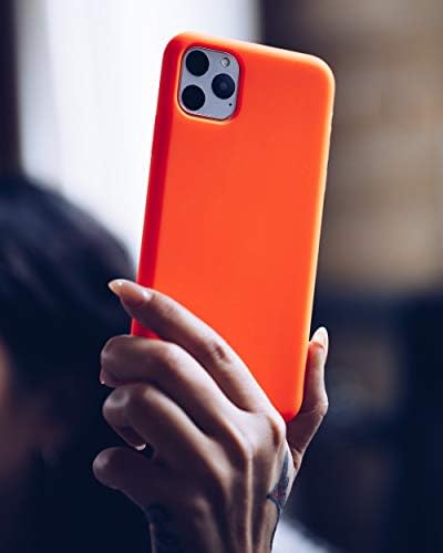 Slučaj za kazneno djelo - Neonska narančasta silikonska futrola za iPhone 11 - Fleksibilni zaštitni iPhone 11 futrola - svijetla neonska