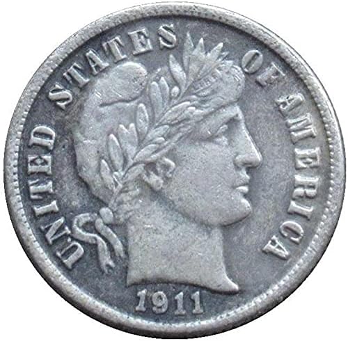 Američki frizer 10 centi 1911. Srebrna kopija kopija Komemorativne kovanice