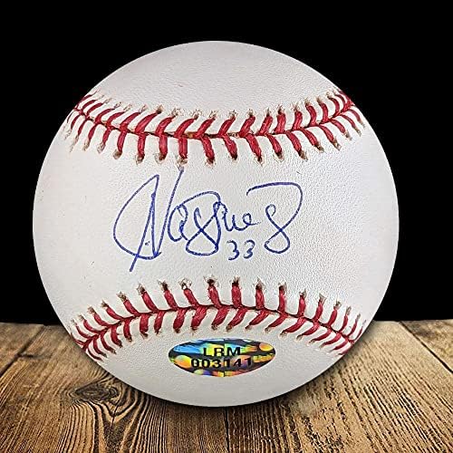 Javier Vazquez Autografirani MLB Službeni bejzbol Major League - Autografirani bejzbols