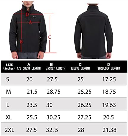 platno mens softshell jakne obložene runom/zimske vanjske kapute/vjetrobranski/srednje težine vode.