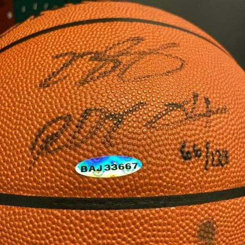 LeBron James 2004. Rookie of the Year potpisao je košarku s UDA gornjim palubama CoA - Autografirane košarke