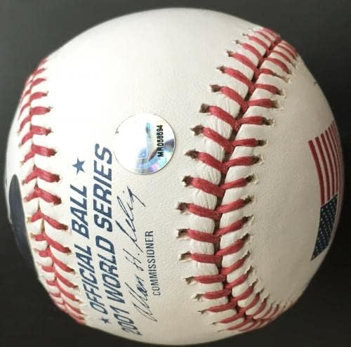 Yogi Berra & Rudy Giuliani potpisali su bejzbol, MLB, Steiner, PSA CoA - Autografirani bejzbol