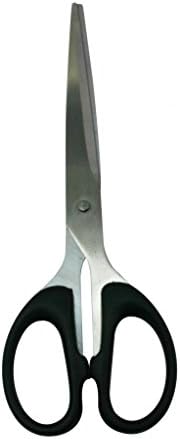 Ailisi nehrđajući tupi vrhovi škare u boji crna ručka 7 x 2,5 pakiranje od 3