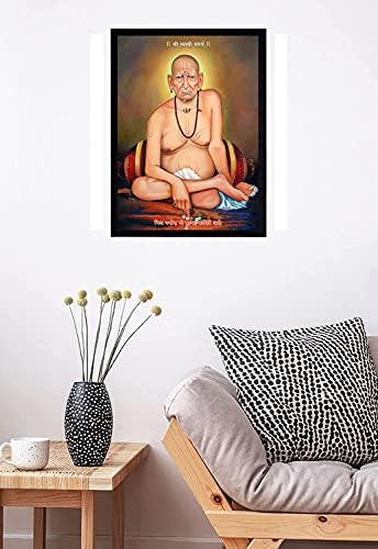 Zig Zag Swami Samarth Photo Okvir za medij veličine zida / stola
