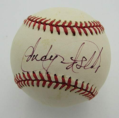Andy Ashby San Diego Padres potpisan/autogramirani službeni NL bejzbol 155463 - Autografirani bejzbol