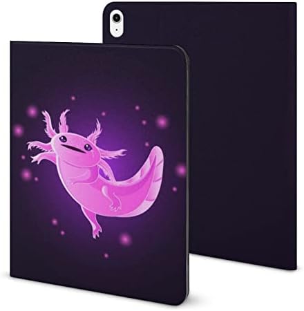 Kawaii Pink Axolotl tableta kućišta Slim Flip Stand Zaštitni poklopac s držačem olovke kompatibilan za iPad 2020 zrak 4 （10.9in）