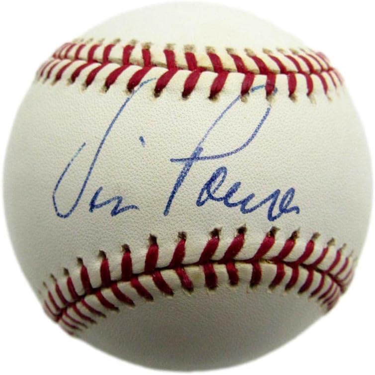 Vic Power Autografirani OML bejzbol Kansas City Athletics JSA - Autografirani bejzbols