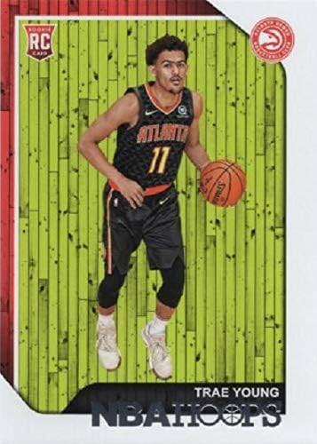 2018-19 Panini obruči - Trae Young - Atlanta Hawks NBA košarkaška rookie kartica - RC Card 250