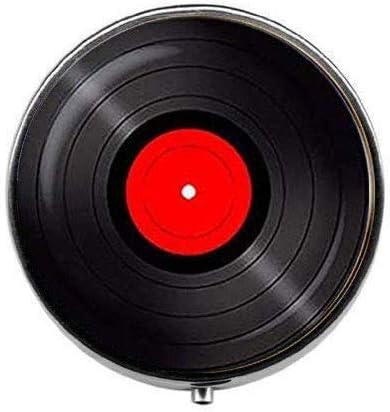 Vinil Record nakit gramofona Record Vinil Records Albumi - Art Photo Plup Box - Kutija za šarm tablete - Box stakleni bombon