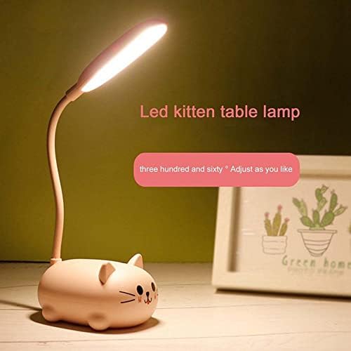 Crtani slatki ljubimac medvjed svinja mačka punjiva baterija LED stolno noćno svjetlo za stolnu toplu bijelu svjetiljku
