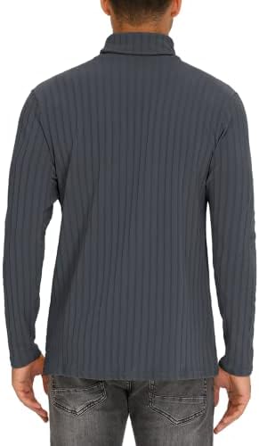 Babioboa muške tanke fit kornjače majice lagane termičke pulovera gornji ležerni pulover dugih rukava