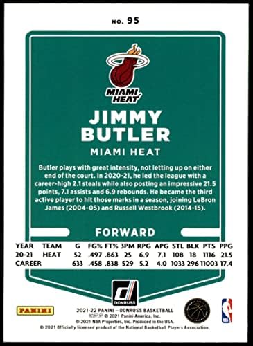 2021 Donruss 95 Jimmy Butler Miami Heat NM/Mt Heat Marquette