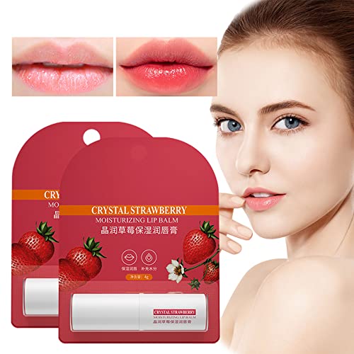 Korejska kozmetika za usne 2pcs ruž za usne i hranjivi balzam za usne za muškarce i žene za posvjetljivanje linija usana i hidrataciju