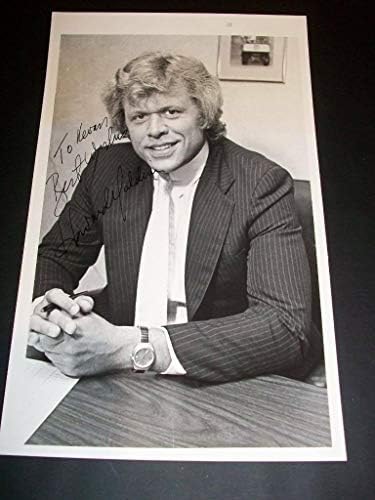 Osnovao Wha Whalers Howard Baldwin potpisao je autogram Vintage 5x7 Photo c