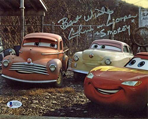 Chris Cooper Cars 3 Smokey Autentično potpisano 8x10 Foto Autografirani bas D07455