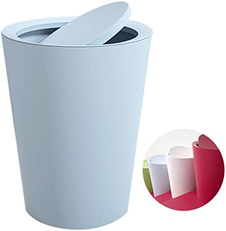 Podrebanje ljuljačke gornje smeće kante shake pokrivač smeće smeće može otpasti košaricu za recikliranje košara za otpadni papir spremnik