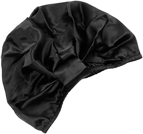Sportmusies mulberry svilena kapka za spavanje cara za kosu elastična noćna kapica za dugu kosu prozračna satenski poklopac