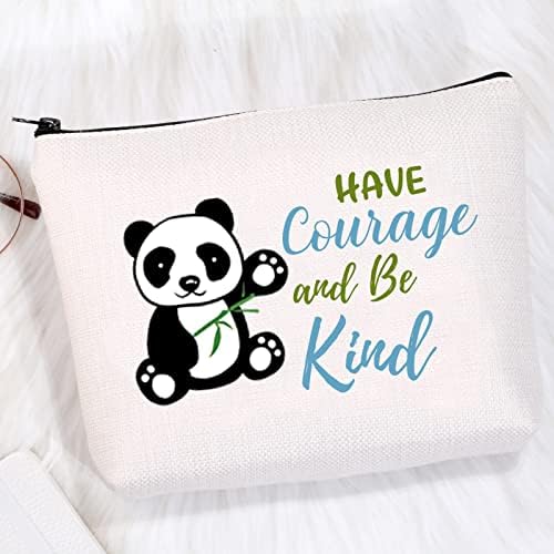 Cmnim panda pokloni za šminkanje torba mala panda kozmetička torba darovi za ljubitelje pande panda medvjedi darovi panda turistička