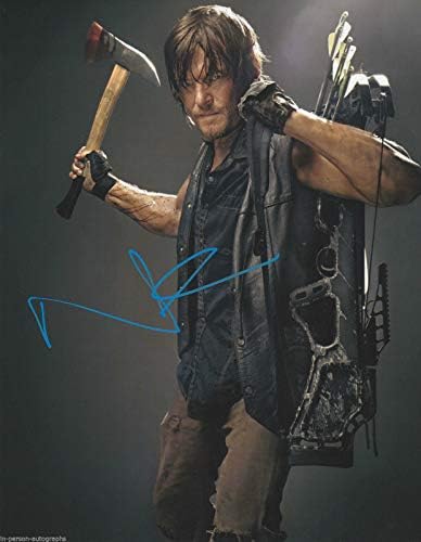 Foto Norman Reedus - The Walking Dead Autograph potpisao je 8 x 10