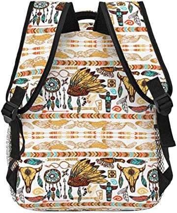 Lvgooki Indijanci ruksaci Cool bookback daypack putovanja pješačka torba za muškarce žene žene