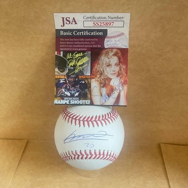 Vladimir Guerrero Jr. Toronto Blue Jays potpisao je Auto M.L. Baseball JSA SS25897 - Autografirani bejzbol