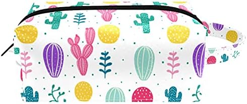 Šareni Kaktus vodootporna kožna kozmetička kozmetička torba za toalete torbice za žene djevojke najbolje pokloni