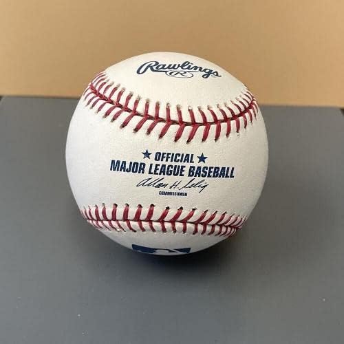 Evan Longoria „2008 al East Champs“ potpisali su OMLB bejzbol auto w i hologram - autogramirani bejzbol