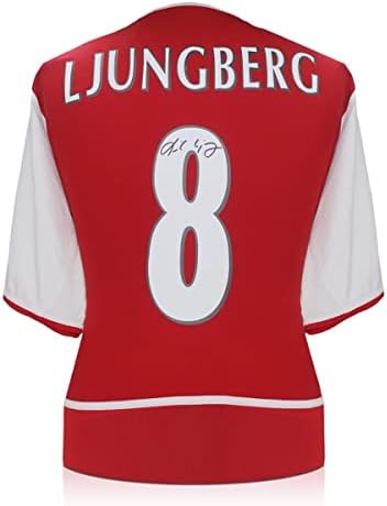 Freddie Ljungberg potpisao je Arsenal 2002-04 nogometni dres - Autographd nogometni dresovi