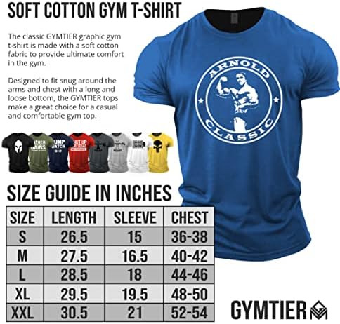 Gymtier muška majica za bodybuilding - Arnold Classic - trening u teretani vrh