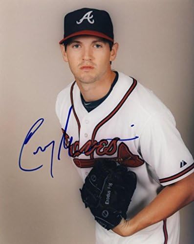 Cory Gearrin Atlanta Braves s rukavicama s autogramima 8x10 fotografija s COA