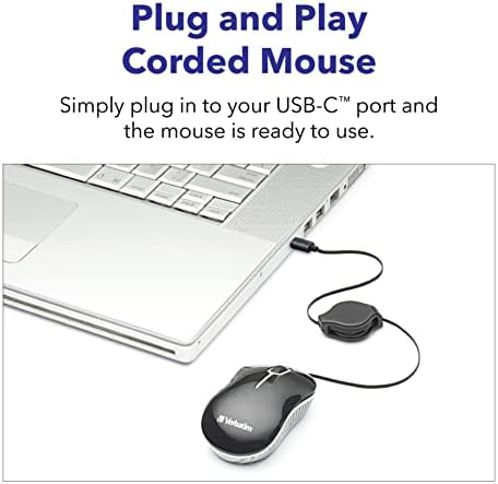 Žičani Optički računalni miš MP-MP-priključi i igraj žičani miš za putovanja-Crna 70744