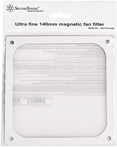 * 143 * 140 mm ultra fini filtar ventilatora s magnetom, bijela boja, * 143 * 143 *