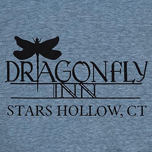 Dragonfly Inn zvijezde šuplja košulja za žene Gilmore Dragonfly majica Smiješna grafička tiskana majice kratkih rukava