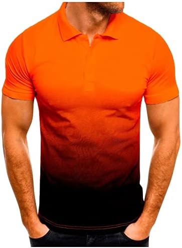 51 sportski gornji dio na kopčanje za muškarce sportska majica s kratkim rukavima s kratkim rukavima s reverima majice s kratkim rukavima