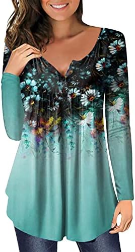 Ljetna jesen bluza žena dugi rukav 2023 Odjeća Redovita fit -criveck grafički salon za salon za ženski GS GS