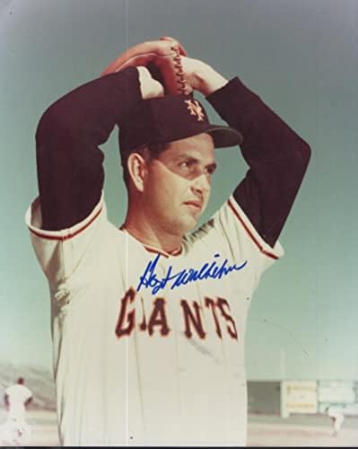 Hoyt Wilhelm New York Giants potpisao je Autographed 8x10 Fotografija W/CoA