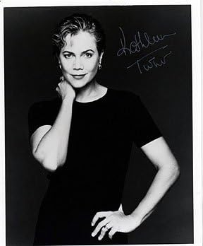 Kathleen Turner 8x10 ženska slavna fotografija potpisana osobno